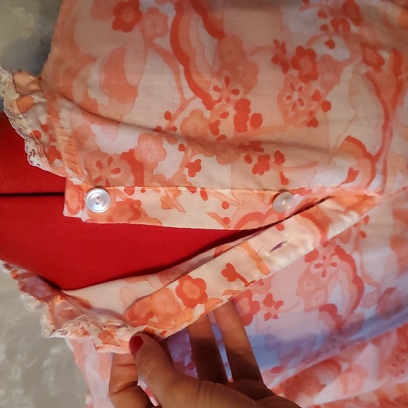 Vintage Her Majesty floral nightgown - Picture 5 of 17